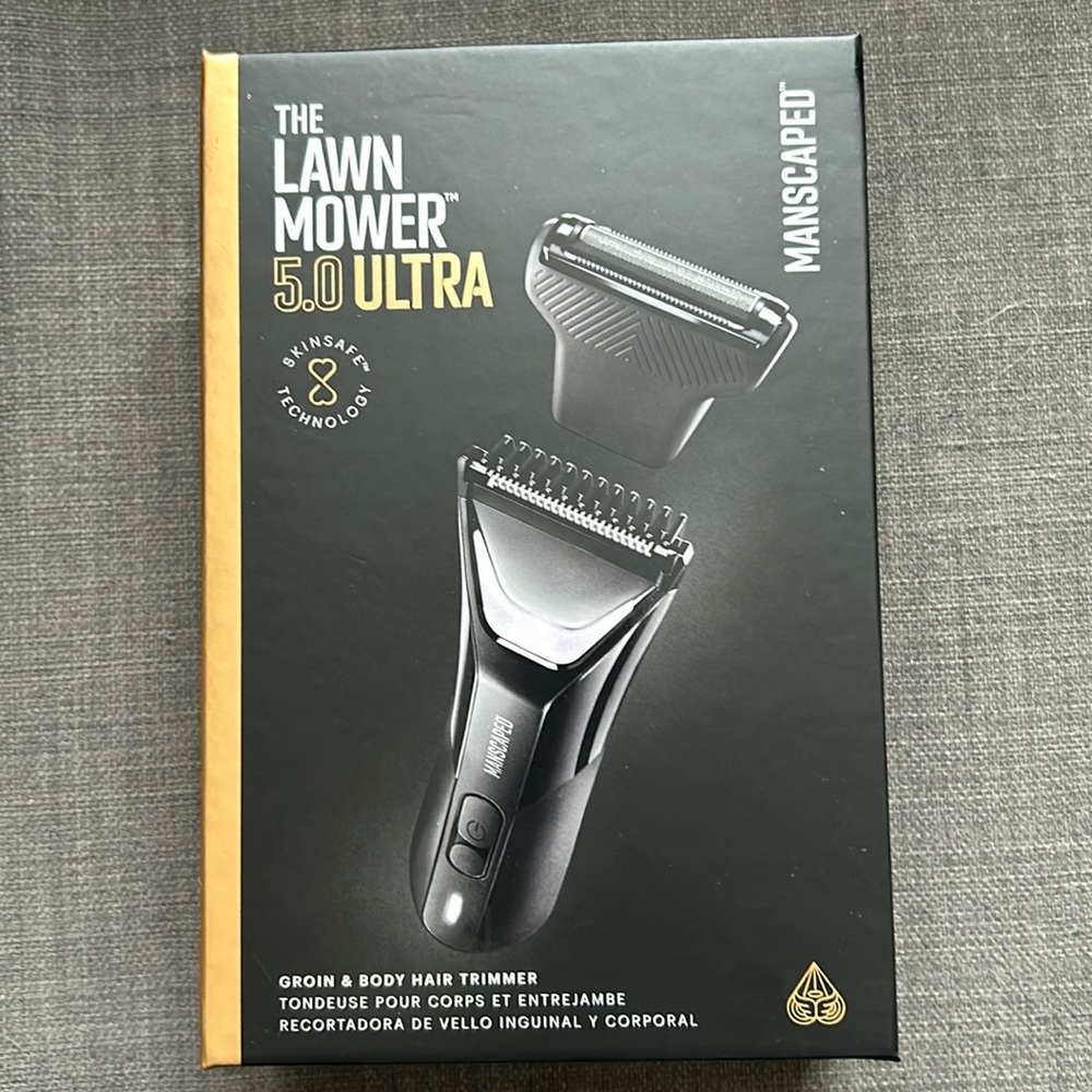 Manscaped Lawnmower 5.0 available unopened brand new (either gold or black)